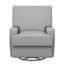 Fauteuil oscillant, inclinable et pivotant rembourré Abingdon-1174302633