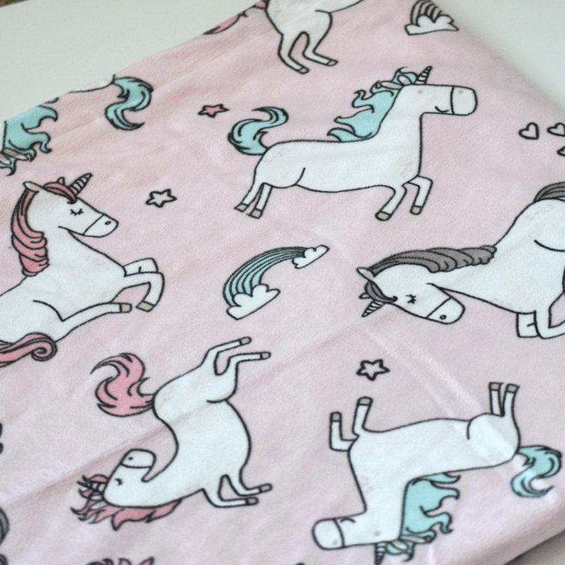 Minky Fabric Baby Blanket