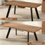 Extendable Metal Base Dining Table