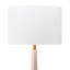 Lampe de table rose 29 po Aunah