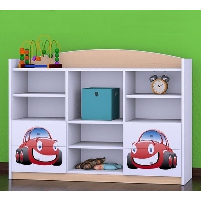 Cedric 92cm H X 129cm W Kids Cube, Bright Pear