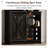72" Hutch Coffee Bar with Storage-1880246889