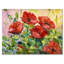 Fleur de coquelicot - peinture sur toile encadrée-1077507433-1077507412