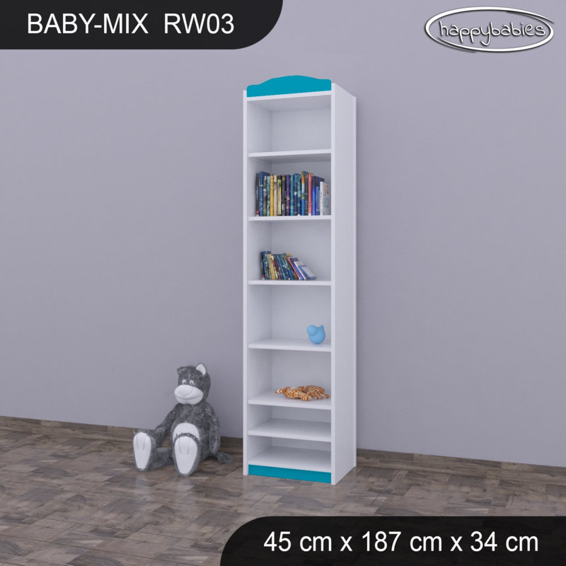 Baby Mix 187cm H X 45cm W Kids Cube, Blue