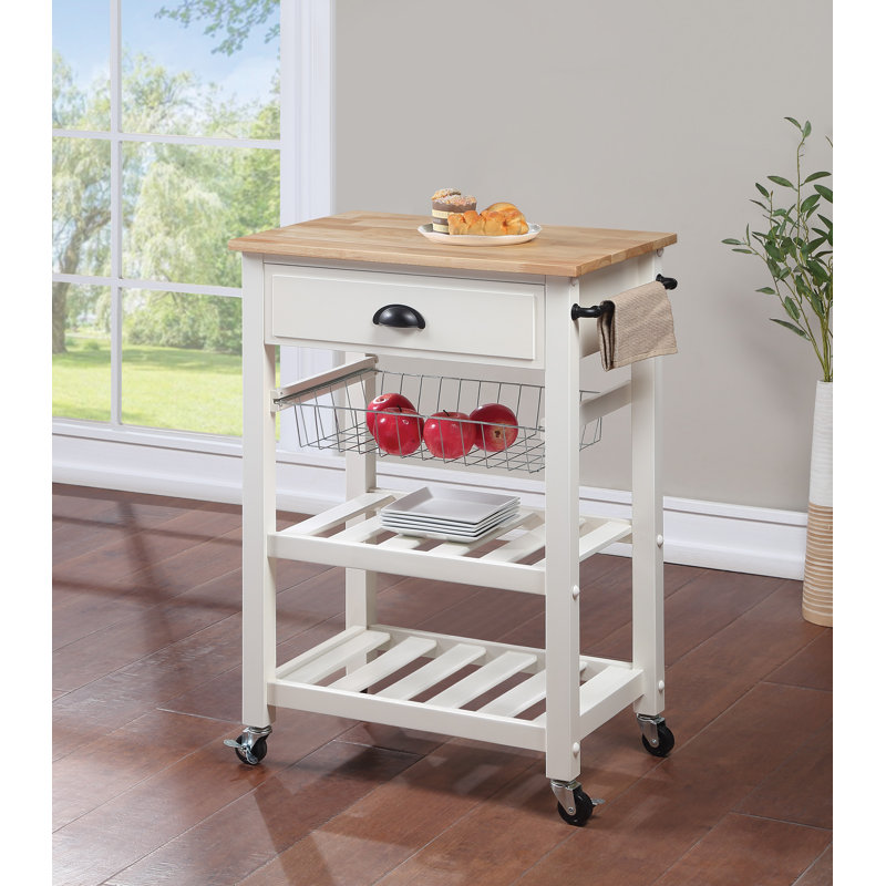Kitchen Cart, White
