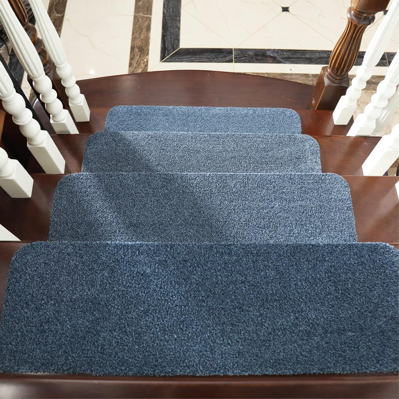 Diany Non-Slip Stair Tread, Bleu