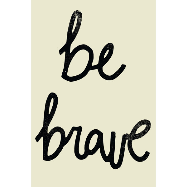 Happy Larry Bold Type I by Victoria Borges - Wrapped Canvas Typography ...