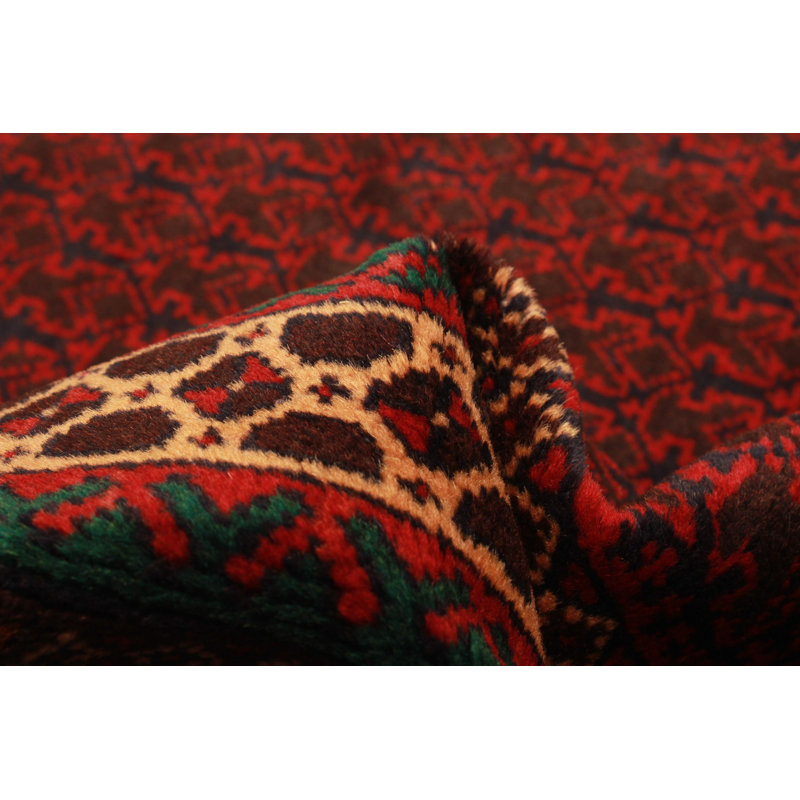 Teimani Red Rug 2'9" x 4'10"