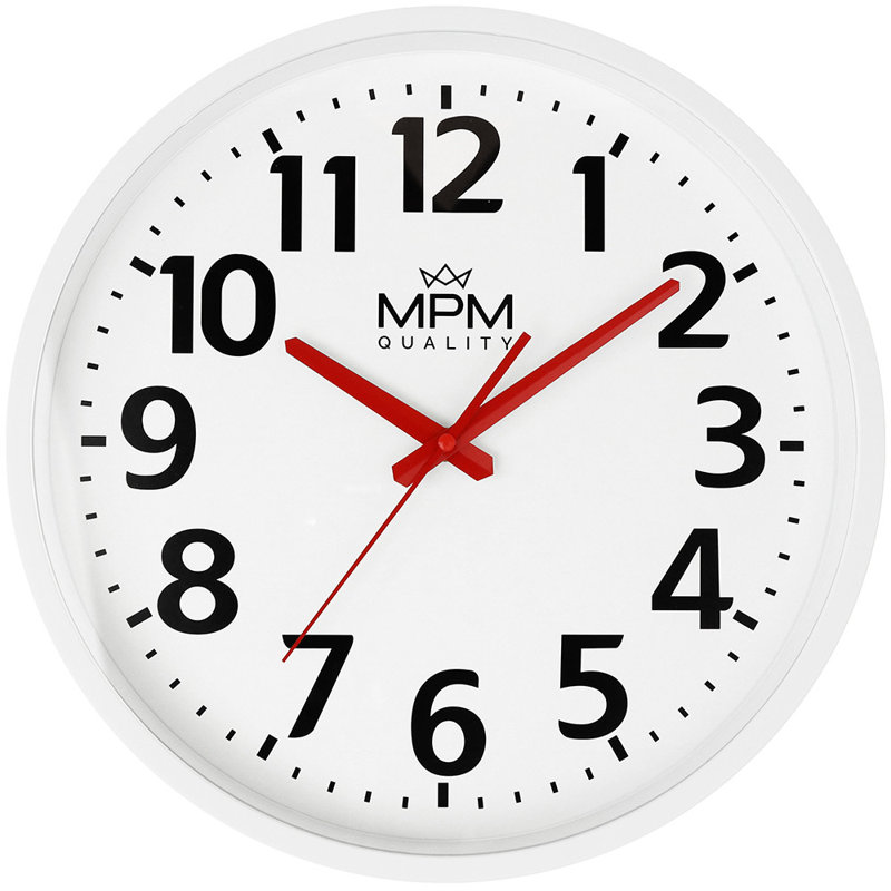 Wall Clock, White