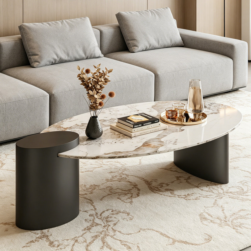 Harrod, 16.92" H x 59.05" L x 27.55" W, Slate , White/Taupe