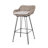 Aranza Polyethylene (PE) Wicker Outdoor 29.25'' Bar Stool with Cushion-1814252953