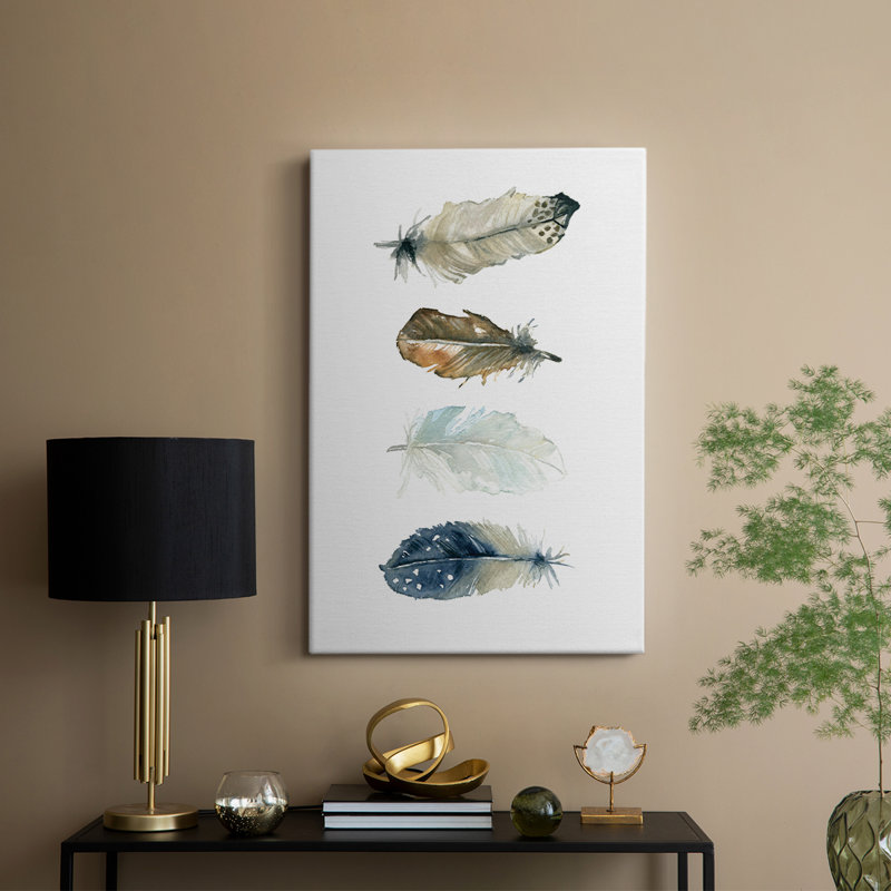 Feather Collection -Gallery Wrapped Cavas, 60" H x 40" W