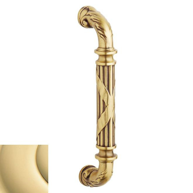 Edinburgh Door Pull, 9.1" H x 2.8" W x 2.1" D, Lifetime Polished Brass