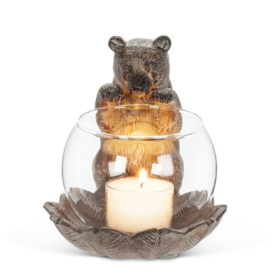 Porte-votives de table en métal 4 po