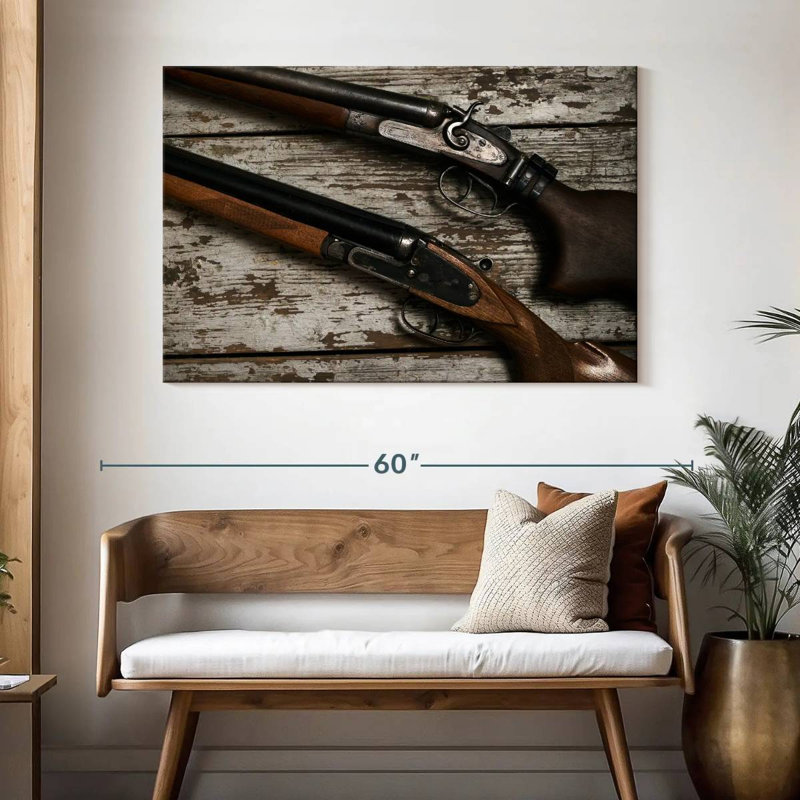 Fusils de chasse Senne, H 32 po x l 48 po