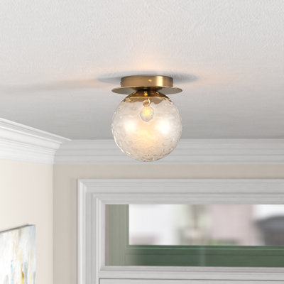 Plafonnier encastré 1 lumière 5,91 po Chandre