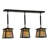 Seneca 3 - Light Antique Bronze Kitchen Island Pendant