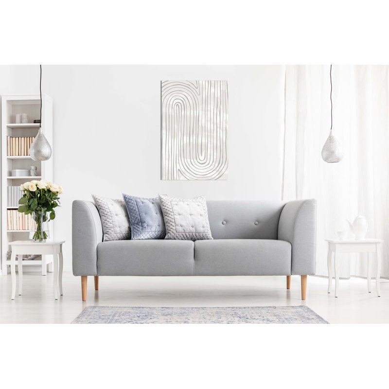 Arches Line - Wrapped Canvas Print, 31cm H x 20cm W x 1.8cm D