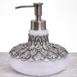 Distributeur de savon liquide en verre 11,5 oz