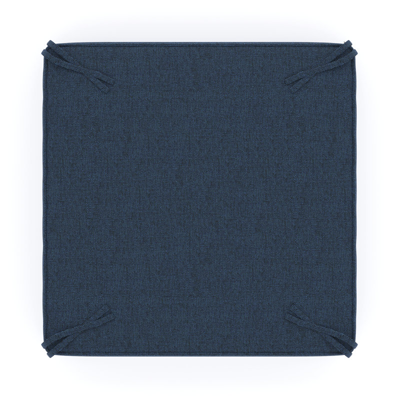 Sunbrella® Outdoor Ottoman Cushion, Spectrum Indigo Sunbrella®