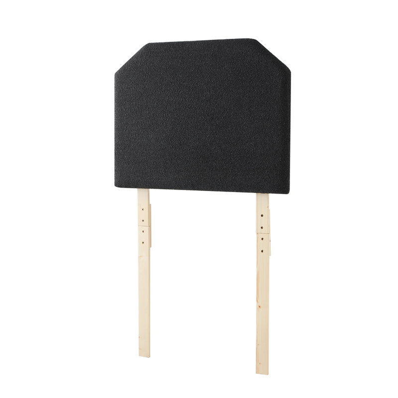 Tavira Allure Upholstered Boucle Headboard Twin XL, Black