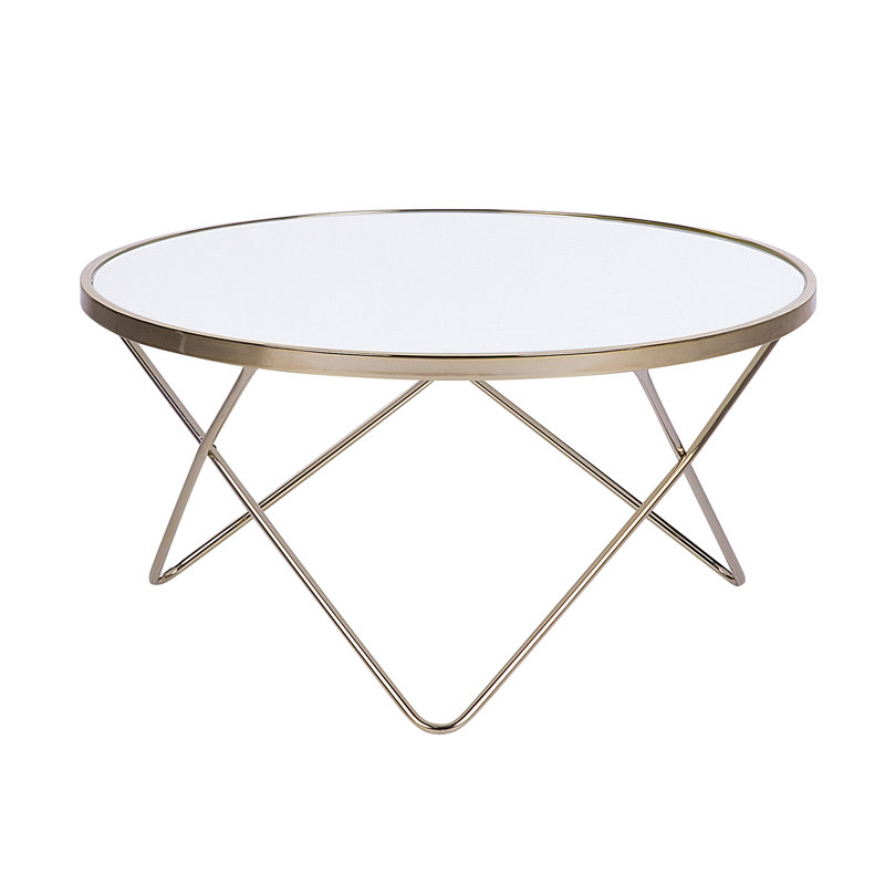 Esai Cross Legs Coffee Table
