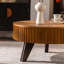 Table basse ronde 39,37 po avec espace de rangement (table seulement)-1218191260-1218191259