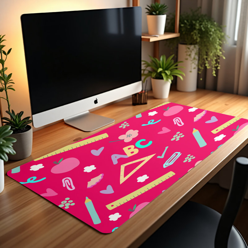 Polyester Desk Pad, 31.5x15.5