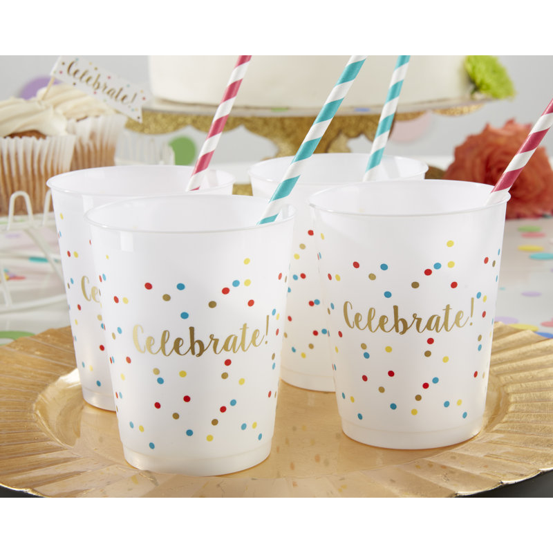 Verre à boire en plastique 14 oz. célébrer