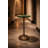 Casted Glass Top Drink Table