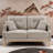 Nathaneil Fabric 56.8'' Reception Loveseat-307033625