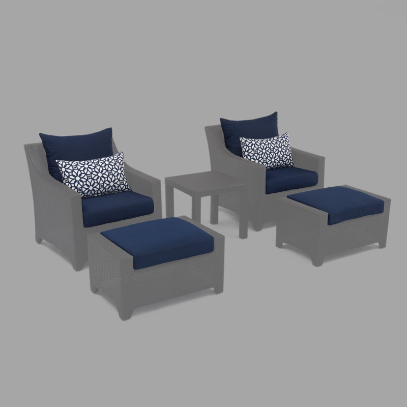Housse de coussin d'extérieur Sunbrella, Sunbrella® bleu marine