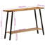 30cm Solid Wood Top Console Table