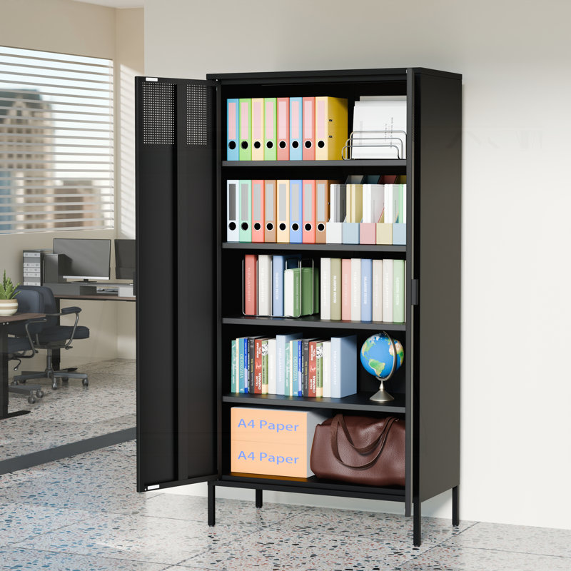 Versatile Metal Storage Locker with Advanced Design for Various Spaces