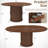 Humphrey 59'' Extendable Oval Dining Table
