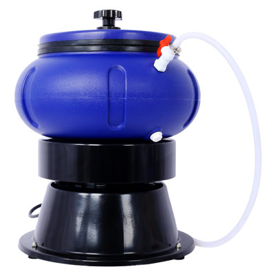 Electric 18 Lbs Vibratory Tumbler  Vibratory Tumbler Bowl For Polishing Metal
