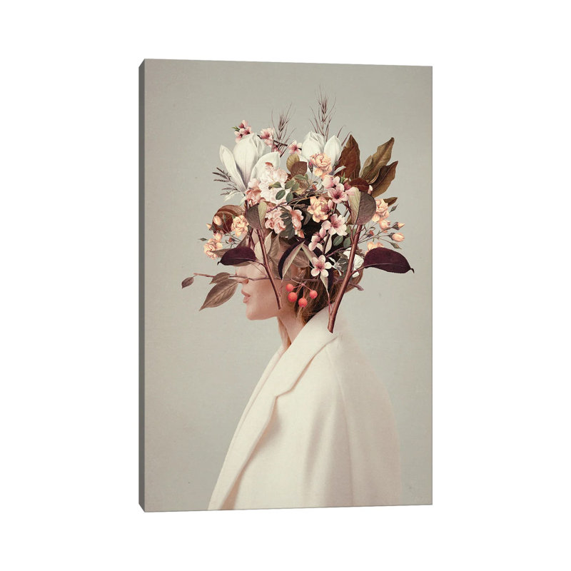 «I Fell In Love With Fall due Of You», giclée sur toile tendue avec châssis, H 48 po x l 32 po