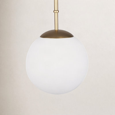 Single Light Glass Dimmable Pendant