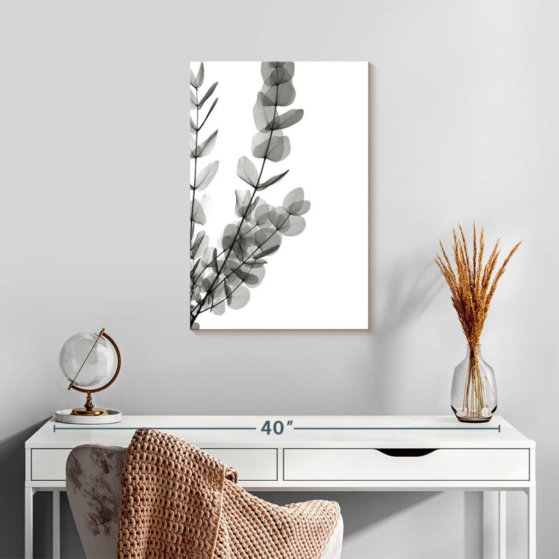 Harnek Noir Eucalyptus Leaves, 24" H x 16" W