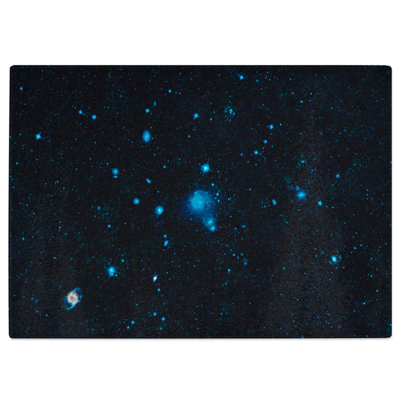 Tempered Glass out of Space Vol.10 Chopping Board, 28.5 cm W x 20 cm L