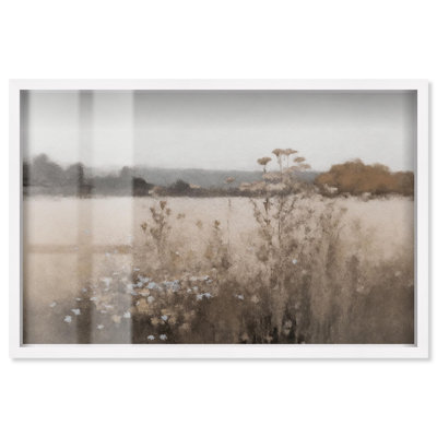 «Distant Grove Shadowbox Print Landscape» par Art Remedy