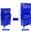 6 contenants amovibles en métal - avec serrure et roues, thermolaqués, bleu pour armoire à outils pour atelier avec panneau suspendu-1120738884