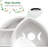 Wooden Moon Shelf For Crystals   Crescent Moon Crystal Shelf, Crystal Storage   Wall Hanging Shelves For Bedroom Aesthetic, Moon Phase Wall Decor  Crystal Display Shelf, Pinewood, White-1383970515