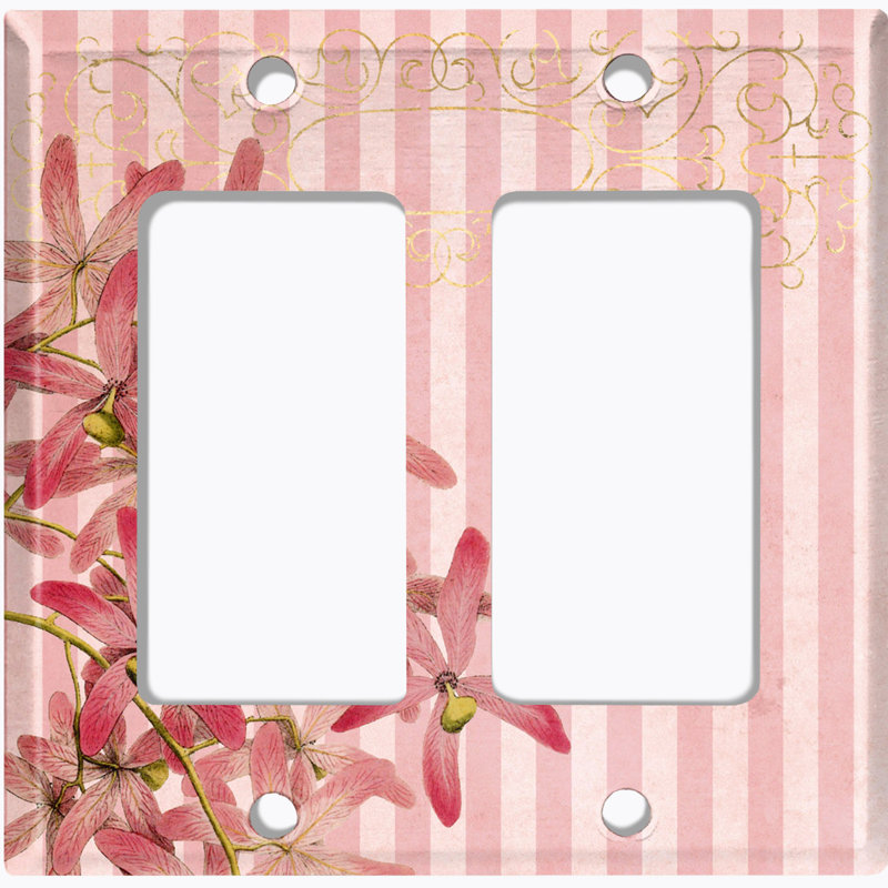 2 - Gang Toggle Light Switch Standard Wall Plate