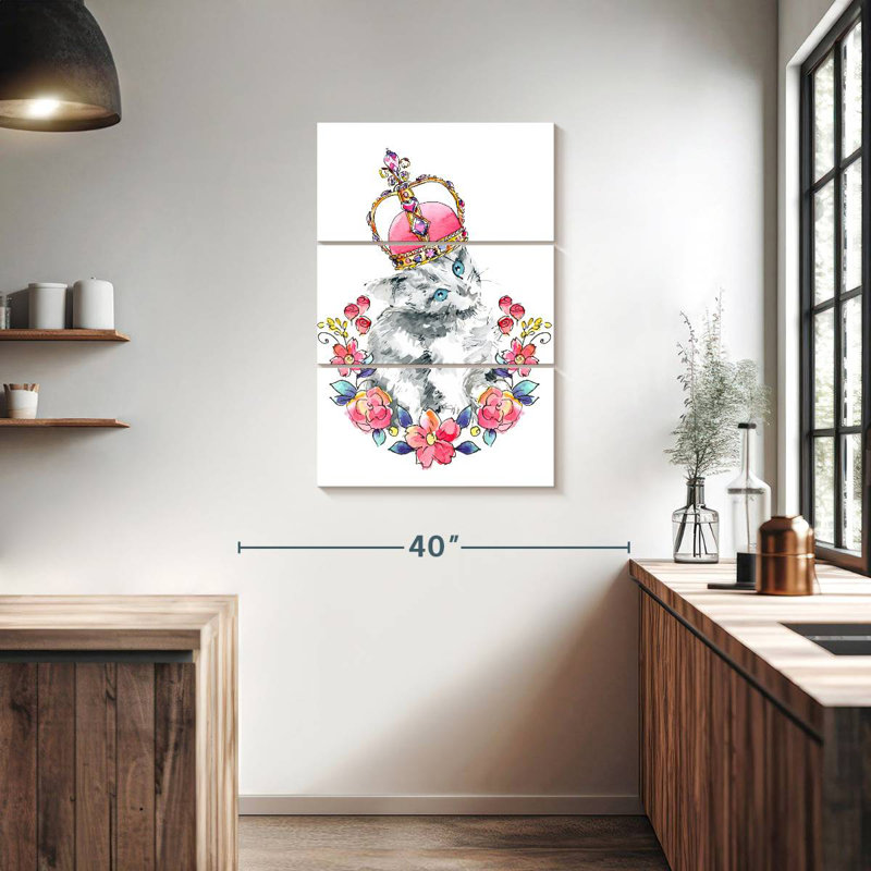 Brampt Regal Cat, 38" H x 24" W