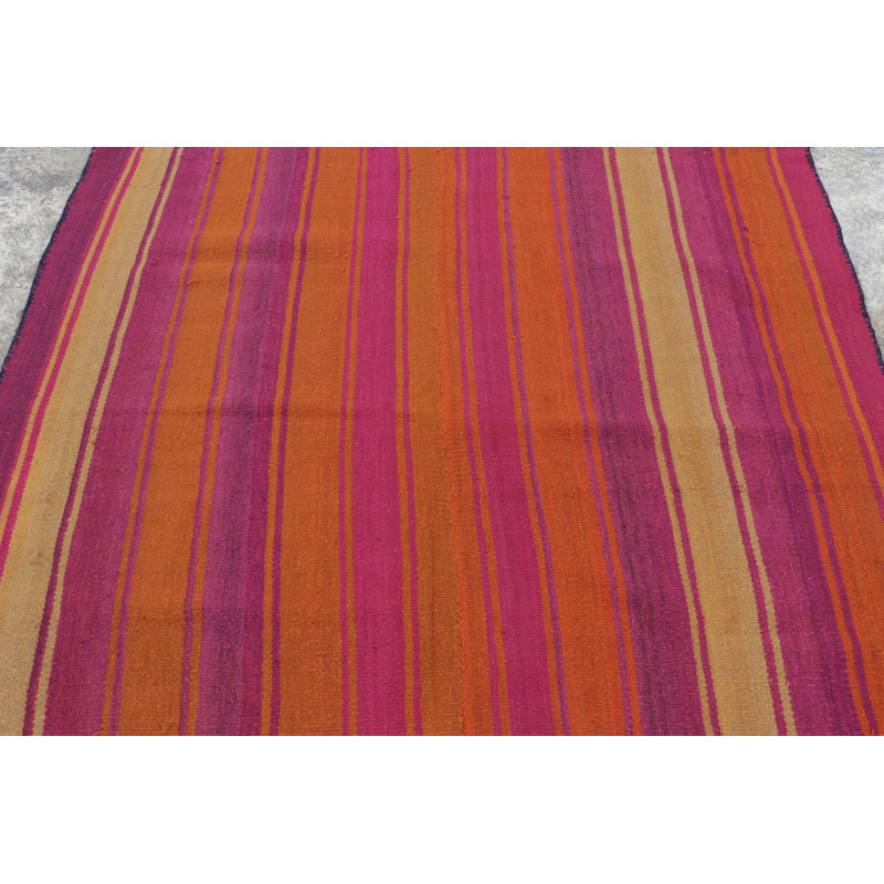 Vintage One-of-a-Kind 4'7" X 4'10 Area Rug