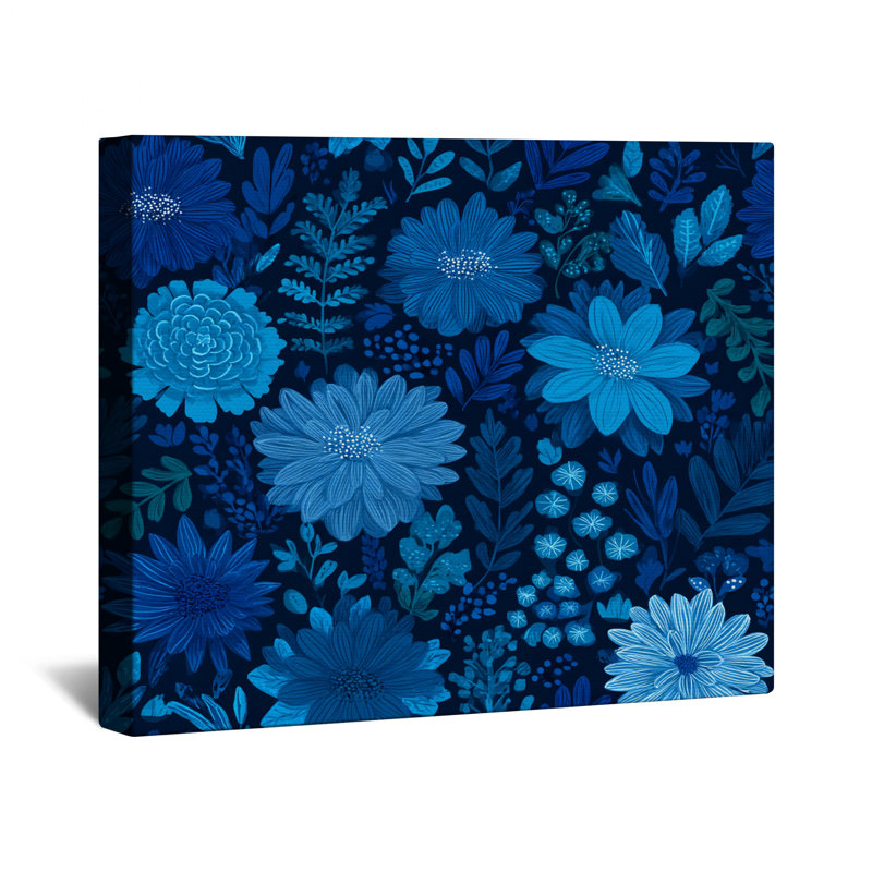 Papier peint floral sur toile - Décoration murale nature en plusieurs tailles, 20 x 24 inches