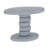 Modern Stacked Cobblestone End Table with Organic Elegance-1170510880