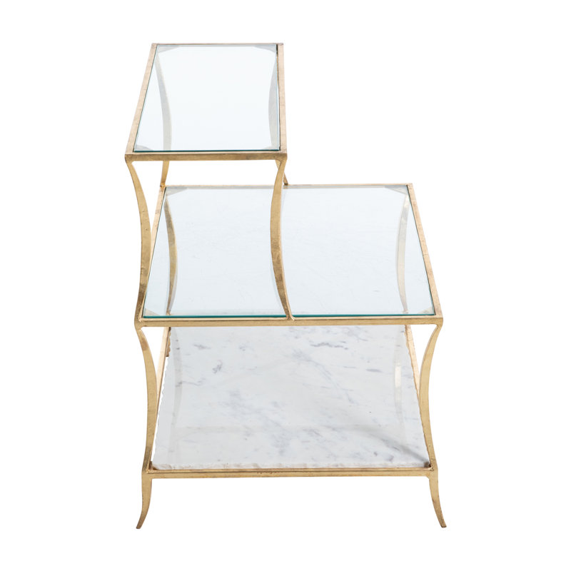Hirsch Glass End Table