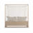 Pinstripe Solid Wood Canopy Bed-91341501
